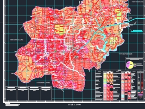 File tài liệu cad quy hoạch sử dụng đất thị xã chơn thành - bình phước đến năm 2030