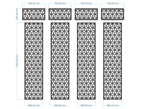 File thiết kế cnc cổng 4 cánh đơn giản nhất tháng 11