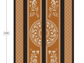 File thiết kế cnc cổng 4 cánh trống đồng và chim