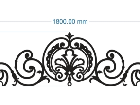 File thiết kế cnc hoa văn lan can