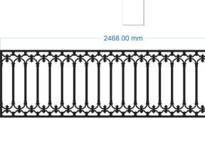 File thiết kế cnc lan can đơn giản nhất