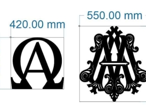 File thiết kế cnc logo hoa văn đơn giản