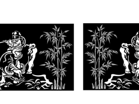 File thiết kế cnc tranh trâu đẹp nhất