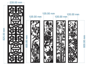 File thiết kế cnc tùng cúc trúc mai file cad đẹp nhất