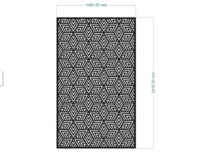 File thiết kế cnc vách ngăn dxf