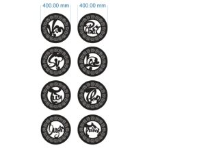 File thiết kế cnc vạn sự tùy duyên tài lộc thọ trường
