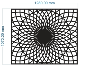 File thiết kế hoa văn giếng trời mới