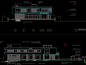 FPT lakeside villa (hồ sơ phương án kiến trúc+kết cấu chi tiết) kích thước 24x33m