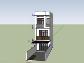 Free nhà phố 3 tầng 5x10.5m