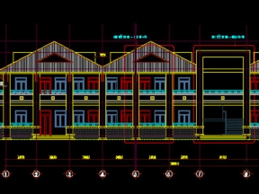 Full bản thiết kế + kinh phí công trình trường mầm non 2 tầng 6 phòng kích thước thiết kế 16.6x12 m