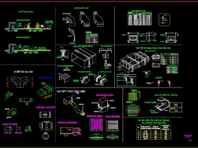 Full bản vẽ chi tiết lắp đặt hệ thống Cơ Điện cho công trình