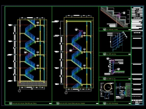 Full bản vẽ mẫu kiến trúc nhà tòa nhà quận phú nhuận