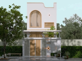 Full bản vẽ mẫu nhà ở 1 tầng và lửng diện tích xây dựng 5x215m