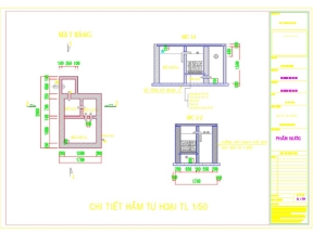 Full bản vẽ mẫu nhà ở phố 3 tầng 4x17.5m (kiến trúc+kết cấu +điện nước)