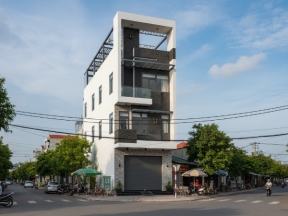 Full hồ sơ kiến trúc kết cấu mẫu nhà phố kết hợp văn phòng làm việc