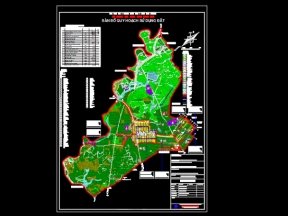 Full hồ sơ quy hoạch xã Đức Tín - Đức Linh - Bình Thuận (Kiến trúc+giao thông+điện+cấp thoát nước+thông tin+san nền)