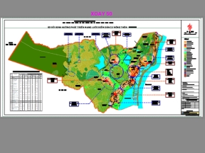 Full hồ sơ quy hoạch xã Tân Tiến-La gi- Bình Thuận (Kiến trúc+giao thông+điện+cấp thoát nước+thông tin+san nền)