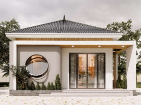Full hồ sơ thiết kế 1 tầng 8x16m