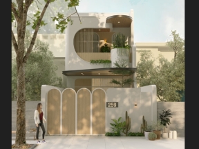 Full hồ sơ thiết kế (file cad + sketchup) nhà 2 tầng phong cách hiện đại 5.5x15.9m