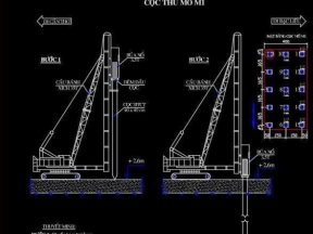 Giải pháp thi công cọc vuông bê tông cốt thép cọc cát