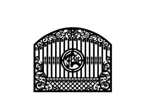 Hàng rào cnc chữ phúc