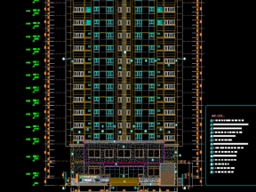 Hồ sơ bản vẽ chung cư 15 tầng Full kiến trúc, kết cấu, điện nước, điều hòa thông gió