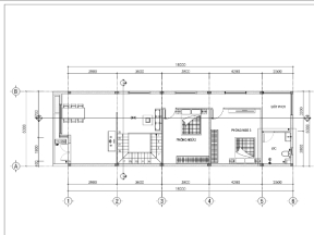 Hồ sơ bản vẽ file bản vẽ thi công nhà ở phố 2 tầng 18x6m