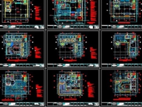 Hồ sơ bản vẽ hotel 12 tầng dwg