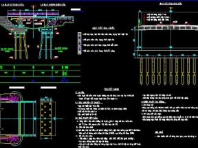 Hồ sơ file cad cầu nhịp 9m – 4 phương án phổ biến + file cad cad