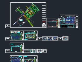 Hồ sơ file cad thi công công viên văn hóa