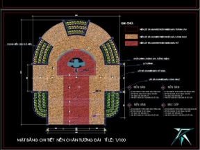 Hồ sơ file cad tượng phật đài nghĩa trang liệt sỹ