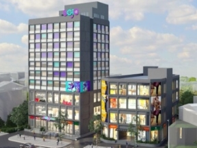 Hồ sơ hồ sơ kiến trúc hotel thông minh 01 tầng hầm, 10 tầng nổi 19.5x23m