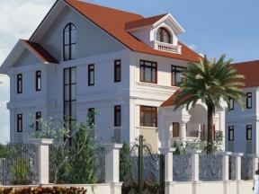 Hồ sơ mẫu kiến trức mẫu biệt thự 3 tầng 16x18m