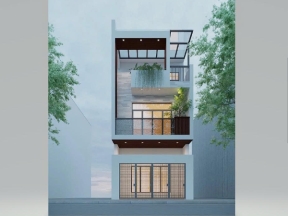 Hồ sơ mẫu nhà ở phố 3 tầng kiểu mới 5x16m