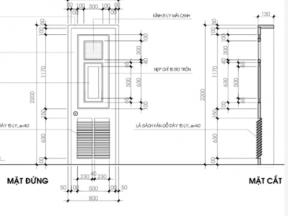 Hồ sơ mẫu nhà phố 2 tầng 5x28m