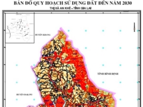 Hồ sơ quy hoạch sử dụng đất đến năm 2030 thị xã an khê, gia lai