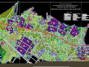 Hồ sơ thiết kế autocad quy hoạch sử dụng đất TL 1-2000 phường Bình Chuẩn, TP. Thuận An, T. Bình Dương