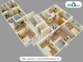 Hồ sơ thiết kế đầy đủ chung cư mini Hà Trì - Hà Đông (full hạng mục)