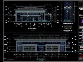 Hồ sơ thiết kế Nhà đa năng - Trường tiểu học 21.8x32.1m