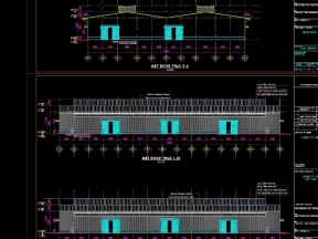 Hồ sơ thiết kế nhà xưởng 1 tầng 64×90m khung KCT