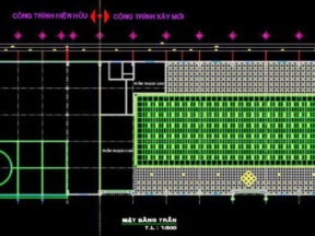 Hồ sơ thiết kế thiết kế cad siêu thị co.opmart phú mỹ hưng