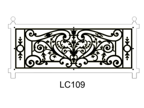 Họa tiết lan can mới cnc
