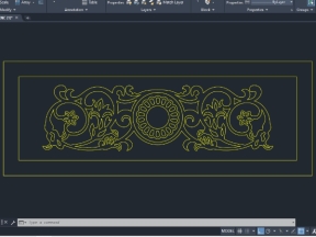 Hoa văn trang trí cổng cnc thiết kế