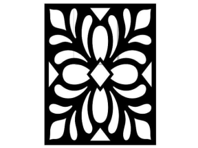 Hoa văn vuông cnc mẫu dxf