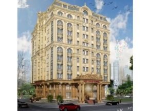 Hotel 11 tầng tân cổ điển 24x33m hồ sơ