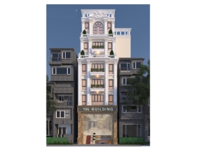 Hotel 9 tầng tân cổ điển diện tích xây dựng 8x27m