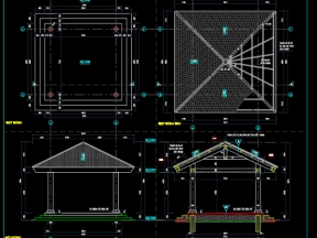 Kiến trúc - kết cấu chòi nghỉ