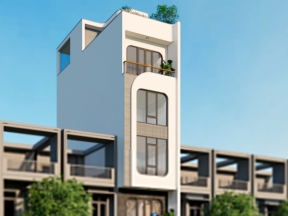 Kiến trúc nhà ở 4x11.8m đẹp, kiểu mới