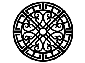 Mái kính cnc mẫu model dxf đẹp