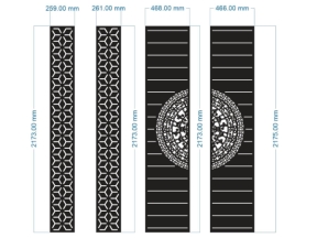 cổng 4 cánh cnc,cổng trống đồng cnc,cổng 2d